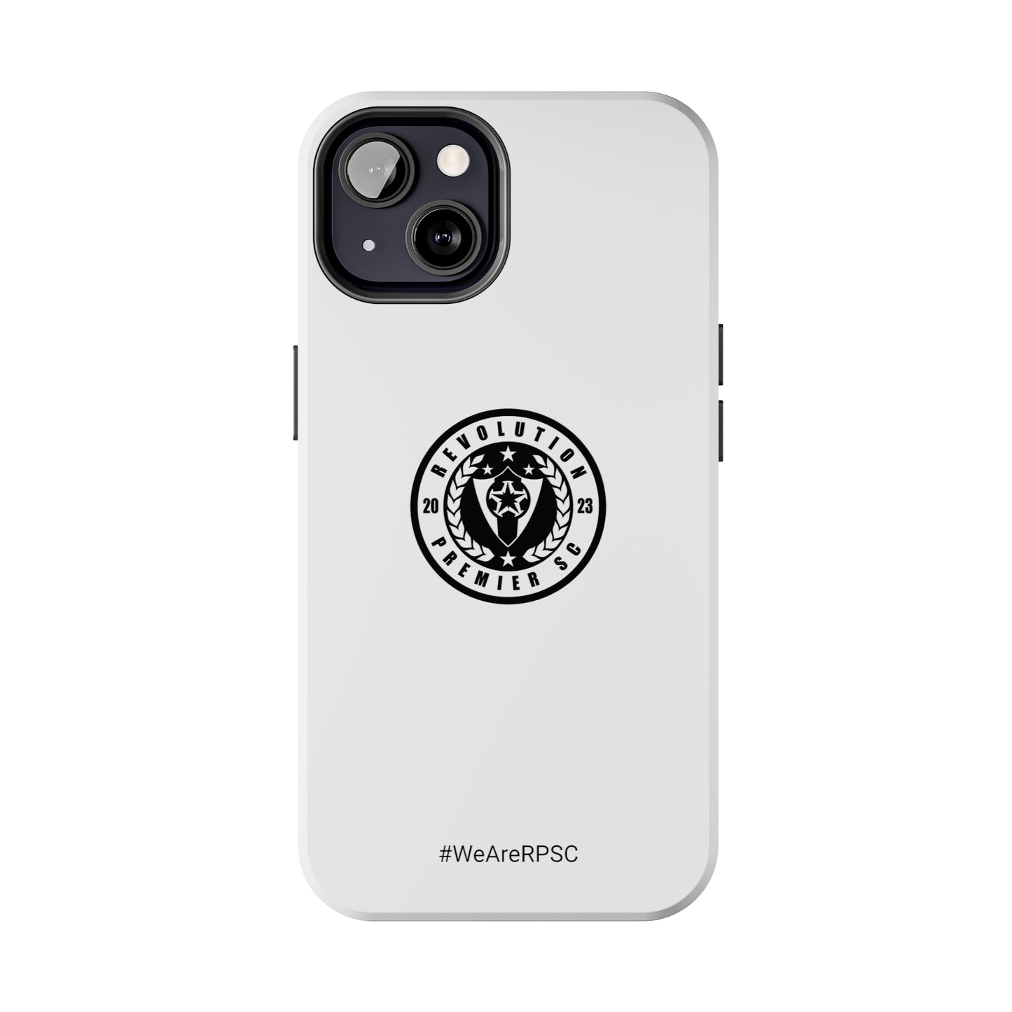 RPSC - White with Black Phone CASE